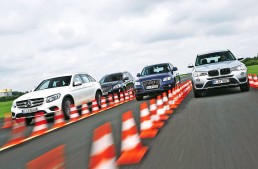 Comparison test Mercedes-Benz GLC vs Audi Q5, BMW X3, Volvo XC60