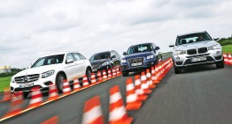 Comparison test Mercedes-Benz GLC vs Audi Q5, BMW X3, Volvo XC60