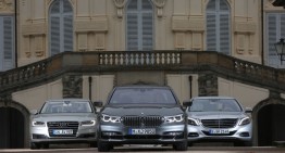 Comparison test: Mercedes S 500 vs BMW 750i, Audi A8 4.0 TFSI by auto motor und sport