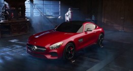 Petrolhead Santa Claus ditches the sleigh for the Mercedes-AMG GT