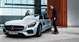 The Mercedes-AMG GT stars in the latest Santoni for AMG campaign