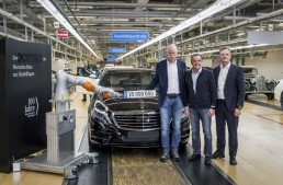 Mercedes-Benz S 500 e: the 20 millionth car manufactured in Sindelfingen (with video)