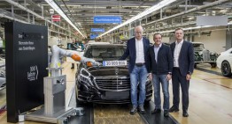 Mercedes-Benz S 500 e: the 20 millionth car manufactured in Sindelfingen (with video)