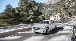 It’s got a mind of its own – the new Mercedes-Benz E-Class set free on the road