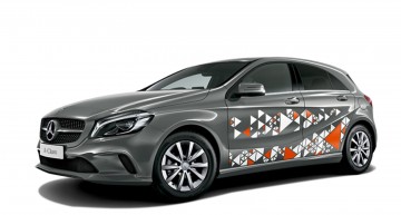 The Mercedes-Benz A-Class is going dance-pop in Japan