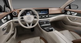 2017 Mercedes E-Class and the evolution of its interior after 40 years
