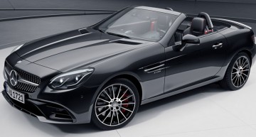 Mercedes SLC shows off optional Night Package
