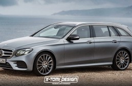 2017 Mercedes-Benz E-Class T-Modell shows up in digital renders