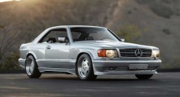 Legendary Mercedes SEC comes back to life as a 4-door coupe