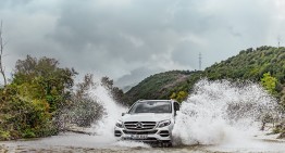 Making the G family proud – The Mercedes-Benz GLE 500 e 4MATIC in the offroad in Albania