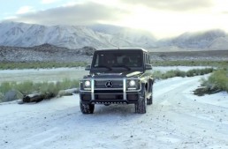 From sea to ski in a Mercedes-AMG G65