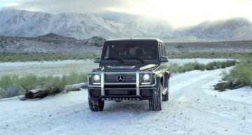 From sea to ski in a Mercedes-AMG G65