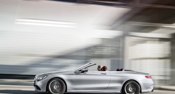 Mercedes-AMG S 63 4MATIC  Cabriolet “Edition 130” (Fuel consumption combined: 10.4 l /100 km; combined CO2 emissions: 244 g/km; Kraftstoffverbrauch kombiniert: 10,4 l/100 km; CO2-Emissionen kombiniert: 244 g/km)Exterieur: AMG Alubeam silberexterior: AMG alubeam silver