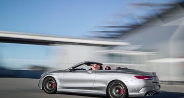Mercedes-AMG S 63 4MATIC  Cabriolet “Edition 130” (Fuel consumption combined: 10.4 l /100 km; combined CO2 emissions: 244 g/km; Kraftstoffverbrauch kombiniert: 10,4 l/100 km; CO2-Emissionen kombiniert: 244 g/km)Exterieur: AMG Alubeam silberexterior: AMG alubeam silver