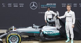 Unleash the beast! Mercedes F1 W07 makes public debut in Barcelona