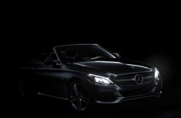 Out in the open! Mercedes-Benz C-Class Cabriolet shows sensual front design