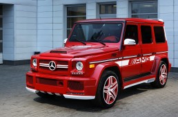 Mercedes-AMG G63 RED – This car is on fire!