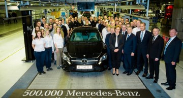 Happy 500,000 cars anniversary! The Mercedes-Benz Kecskemét plant is celebrating