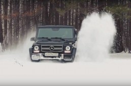 The winter ain’t over yet – It’s playtime for the Mercedes G-Class