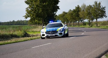 The Mercedes-AMG GT joins the German police force