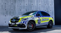 Fighting crime in style – Mercedes-AMG GLE 63 S Coupe is the latest police car