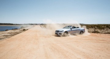 Skywalk – Adventure on land, in the air and on water onbord a Mercedes