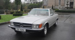 Ceausescu’s Mercedes 350 SL for sale at Bonhams auction