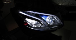 All-new E-Class demonstrates MULTIBEAM LED intelligent headlights