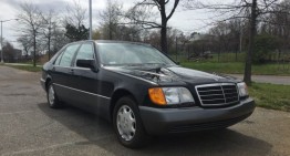 Too new to be classics – Two Mercedes limos from the early 90s on sale for $300,000