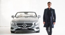 Best Dressed – Actor Benedict Cumberbatch meets Mercedes-Benz S-Class Cabriolet