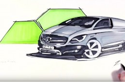 Young prodigy meets the Mercedes-Benz design guru