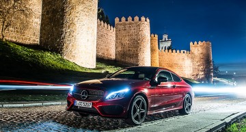 Joyride – 7 countries in 7 days with the Mercedes-Benz C-Class Coupé