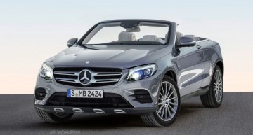 Chop the top! The Mercedes-Benz GLC Cabriolet rendered