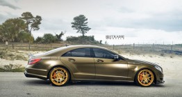 The Bronze Masterpiece – Mercedes CLS 63 AMG with Strasse wheels