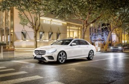 The long-wheelbase E-Class production gets underway in China