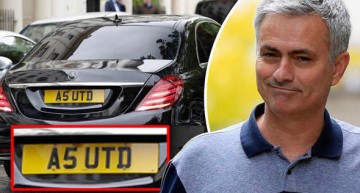 A Mercedes-Benz S-Class takes Jose Mourinho to Manchester United?