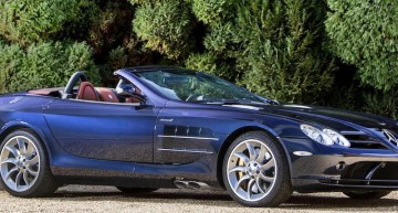 2008 Mercedes-Benz SLR McLaren Roadster auctioned in Monte Carlo