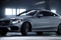 Don’t Try This at Home. Mercedes C-Class Coupe tv ad takes it to the limit