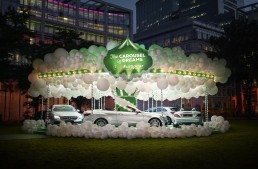Mercedes-Benz and Europcar build the Carousel of Dreams in London