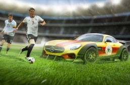Not even out yet and already claimed – the Mercedes-AMG GT R for Germany at Euro 2016