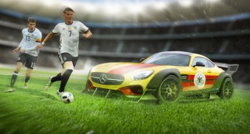 Not even out yet and already claimed – the Mercedes-AMG GT R for Germany at Euro 2016