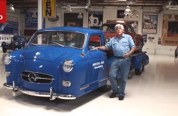 Jay Leno and his love for the Mercedes Blue Wonder transporter