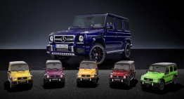 Mini giants – The Mercedes-AMG G 63 Crazy Color in 1:18
