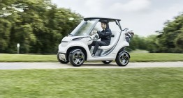 The tiniest star in the Mercedes-Benz galaxy – The Garia Golf Car