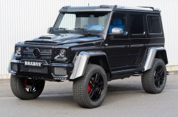 More cubic than the cube itself – The Brabus-tuned Mercedes G500 4×4²