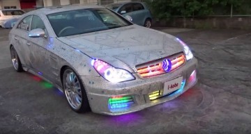 The night club Mercedes CLS