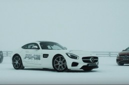 Let it snow, let it drift – Mercedes-AMG beasts tamed by the queen of ice
