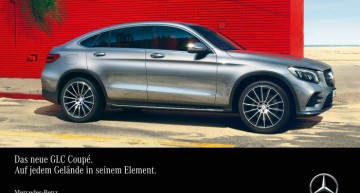 Mercedes-Benz GLC Coupe – In its element on any terrain