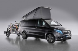 Mercedes at the Caravan Salon 2016: HymerCar, campers and Citan with roof tent