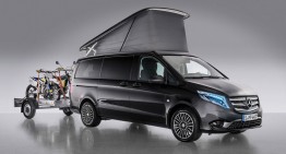 Mercedes at the Caravan Salon 2016: HymerCar, campers and Citan with roof tent